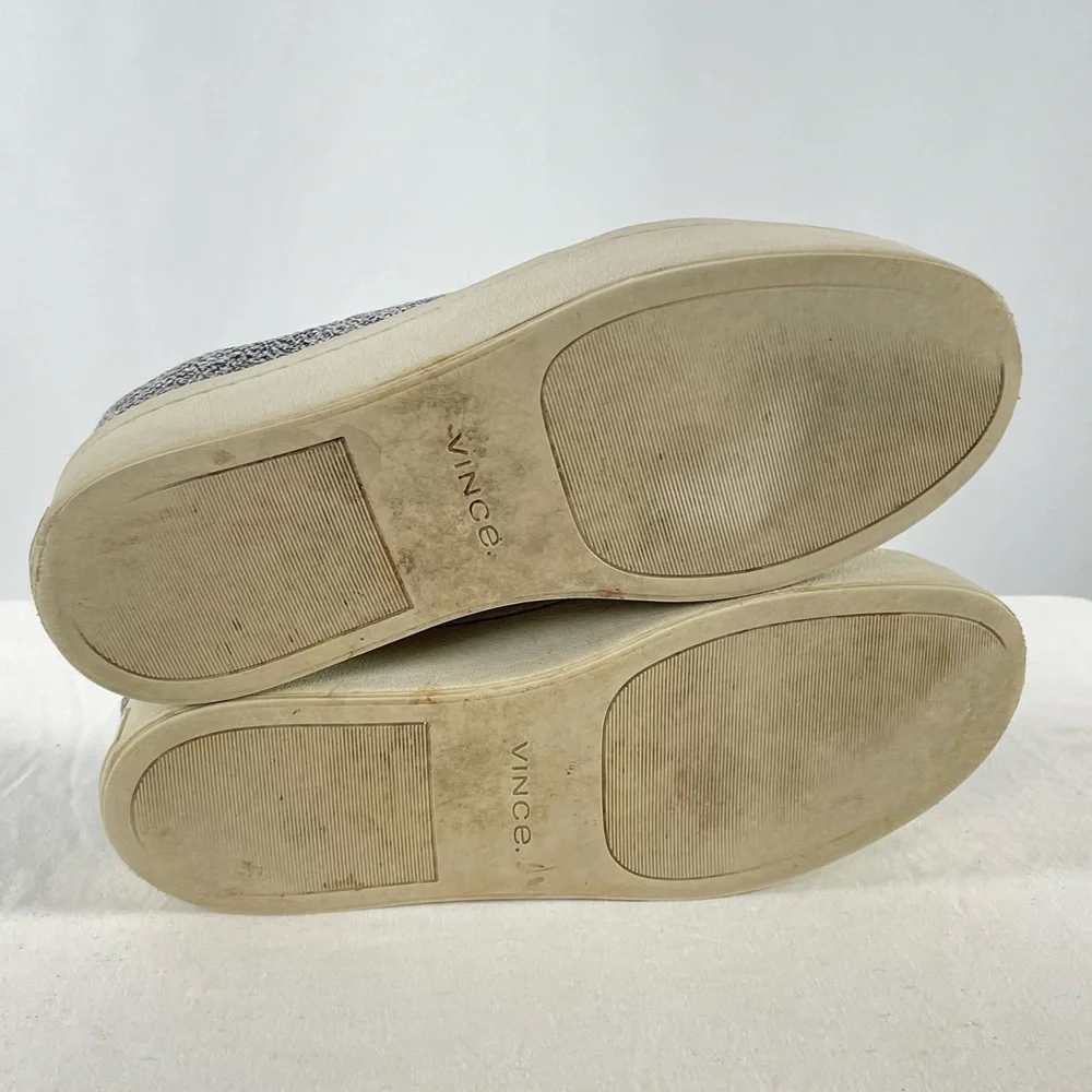 Vince Walsh Platform Slip On Sneaker in‎ Marl Grey Size 7.5